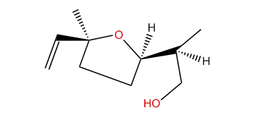 (betaS,2R,5S)-2-(Tetrahydro-5-methyl-5-vinylfuran-2-yl)-propan-1-ol
